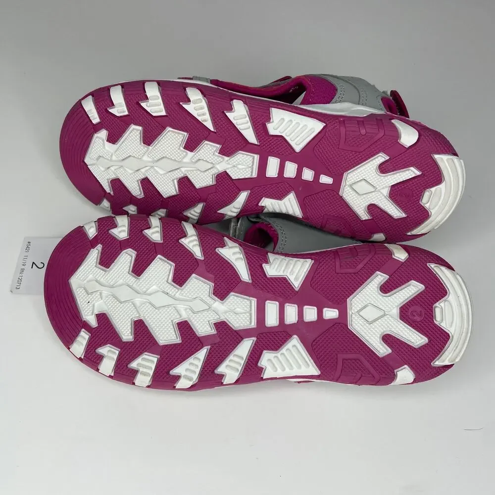 Eddie Bauer Madison Adjustable Sandals - Girls Size 2 - Picture 2 of 4